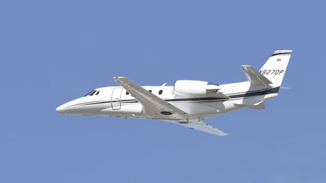 Cessna Citation V (N827DP) - Departing LAX on 25L