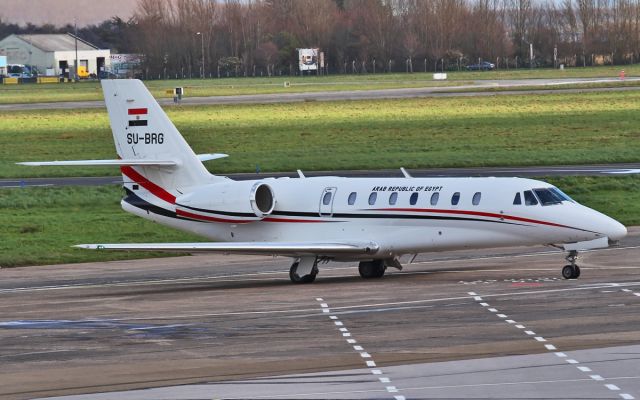 Cessna Citation Sovereign (SU-BRG) - arab republic of egypt c-680 su-brg dep shannon 20/3/14.