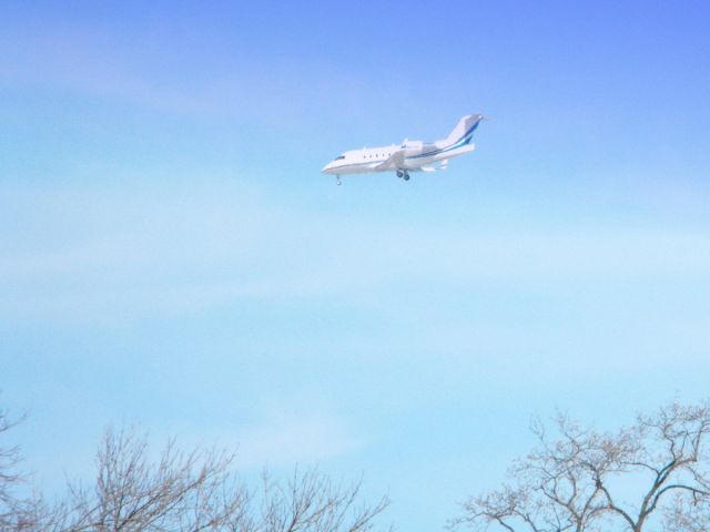 Bombardier Challenger 300 — - On final is this Bombarider Challenger 300.