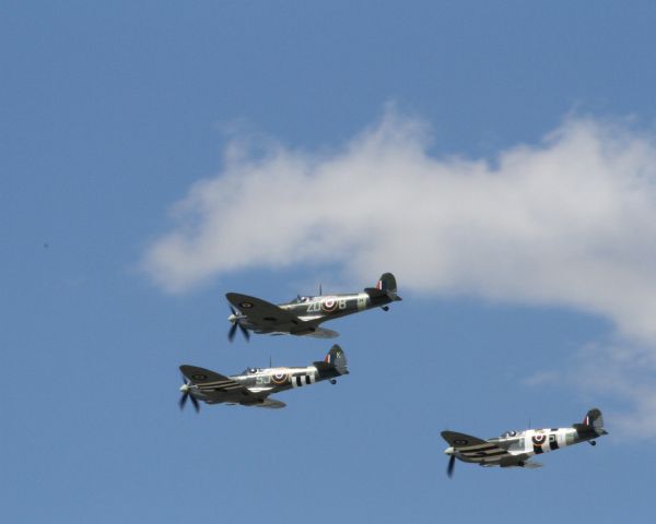 SUPERMARINE Spitfire — - RAF Fairford 2015