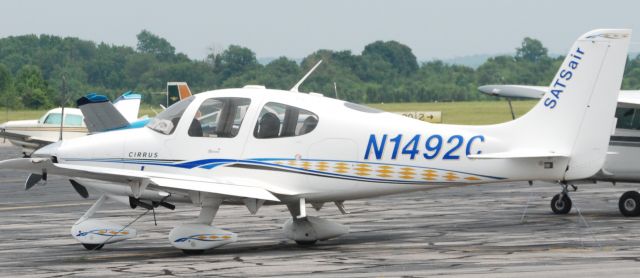 Cirrus SR-22 (N1492C) - 2003 Cirrus in Danville Va.7-10-08