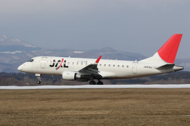 Embraer 170/175 (JA214J) - 03 March 2016:HKD-ITM.