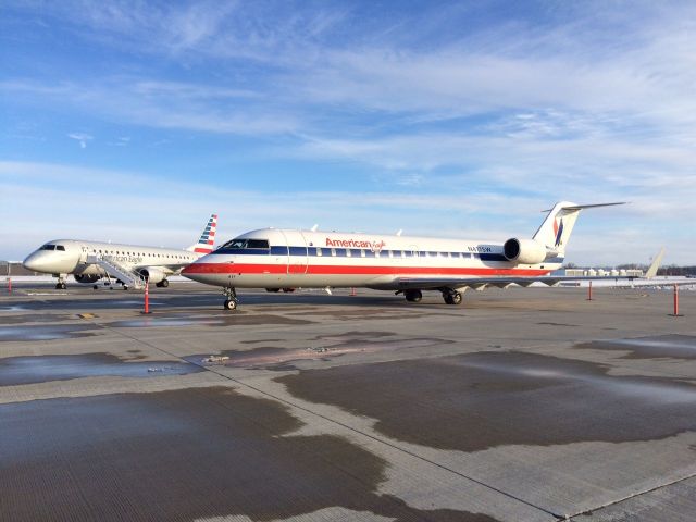 — — - Both diverted to MSN due to ORD weather.