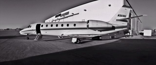 Cessna Citation Sovereign (N323QS) - Sovereign @ San Antonio Cessna Citation Service Center