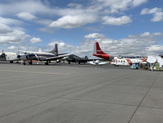 — — - Visit the Mid Atlantic Air Museum in Reading, PA at KRDG. They have some interesting stuff such as a Twin Navion (who knew?), a Custer Channel Wing, Beautiful Beach 18's, and a P-61 Restoration. Cheap tour, only $8!