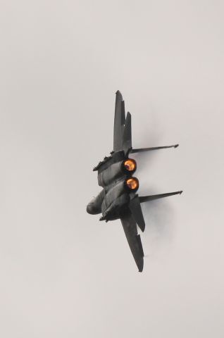 McDonnell Douglas F-15 Eagle (N89474) - F-15 Strike Eagle Demo Team performs during 2011 MacDill AirFest