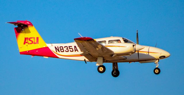 Piper PA-44 Seminole (N835AT) - N835AT Piper PA-44-180 Seminole s/n 4496315 - North Las Vegas Airport (IATA: VGT, ICAO: KVGT, FAA LID: VGT) November 17, 2018br /Photo: Tomás Del Coro