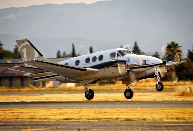 Beechcraft King Air 90 (N8096U) - Local King Air departing at Reid.