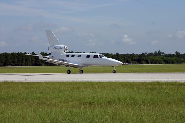 Piper PiperJet (N360PJ) - This is a rare picture of a the new Piperjet