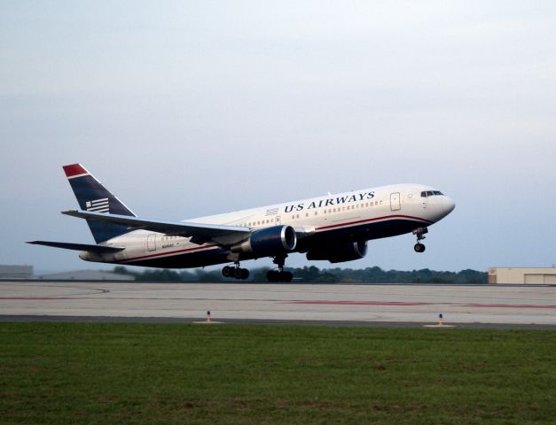 N246AY — - Evening takeoff for Rome, Italy from Charlotte, North Carolina USA