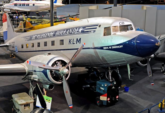 Douglas DC-3 (PH-TCB) - On display at the Aviodrome Museum.