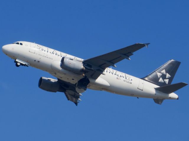 Airbus A319 (N702UW) - US Airways A319 "Star Alliance"  9/16/13