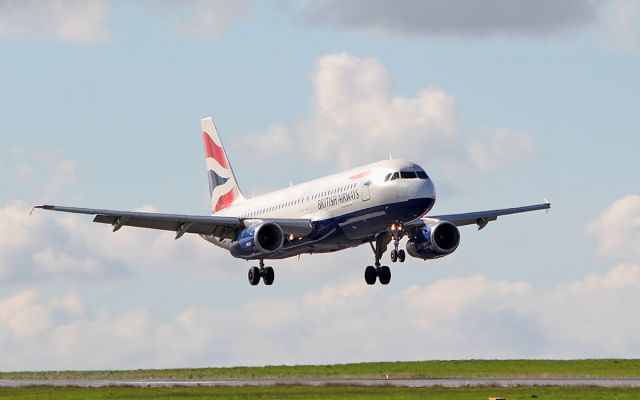 Airbus A320 (G-EUYF) - british airways a320-232 g-euyf training at shannon 6/10/18.