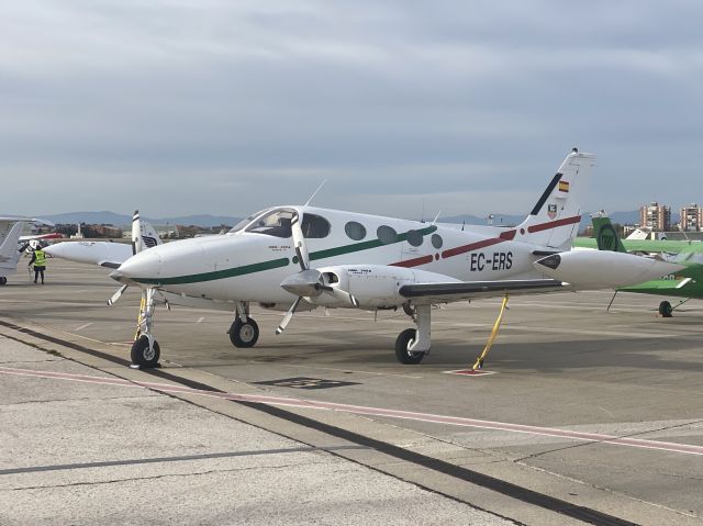 Cessna 340 (EC-ERS) - Nice pressurized twin. 3 DEC 2020.