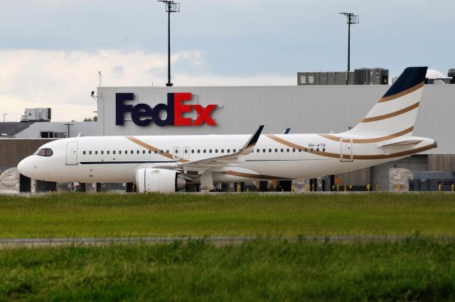 9H-ATB — - Taxiing over to the Comlux Hangar after arriving 23-L on 05-27-20