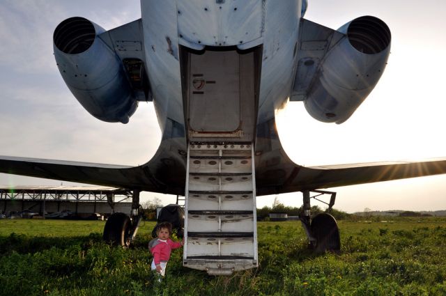 YAKOVLEV Yak-40 (OK-EEA) - 1974 Yak-40, ex CSA Czechoslovak Airlines OK-EEA and Aviation Research Institute (VZLU) OK-020, Walter M-601 engine testbed (April 2009)