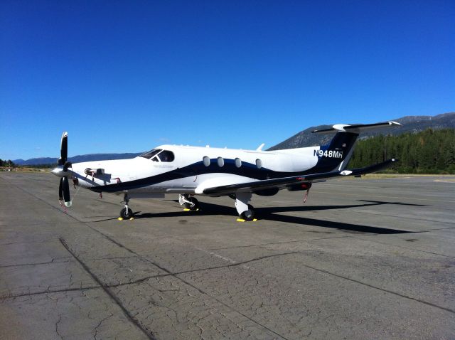 Pilatus PC-12 (N948MR) - Beautiful day.....beautiful plane