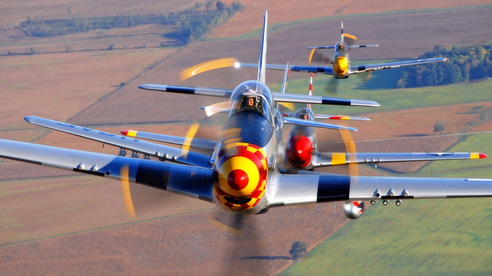 North American P-51 Mustang —