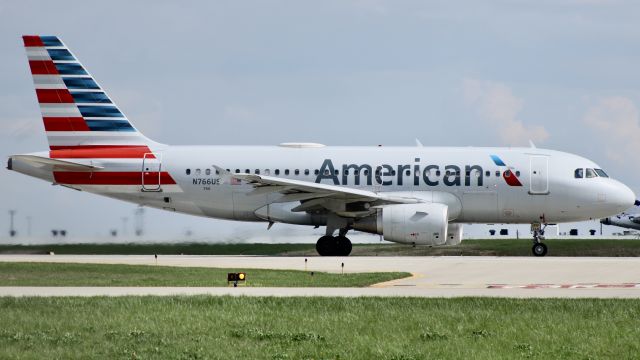 Airbus A319 (N766US) - 4/15/23