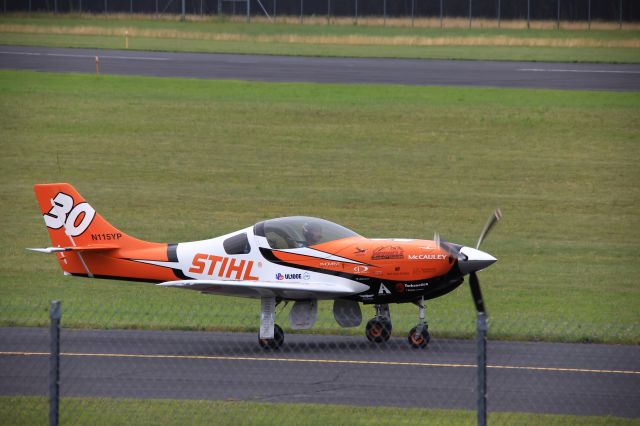 Lancair Legacy 2000 (N115YP) - Morning taxi for AirVenture Cup, 21 July 2024.