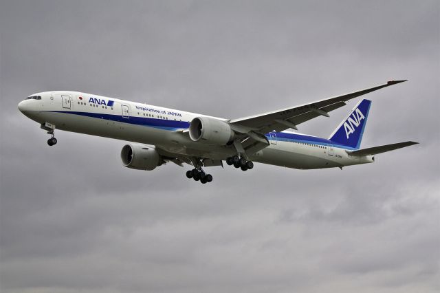 BOEING 777-300 (JA784A) - Boeing 777-381 ER, All Nippon Airways, JA784A, 14.Oct.2022, EGLL London Heathrow, Myrtle Ave