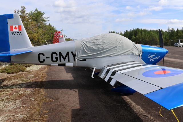 C-GMYL — - C-GMYL Van'S RV-7A RVA à CSQ4 Aéroport de Casey QC. le 02-09-2023 à 10:58