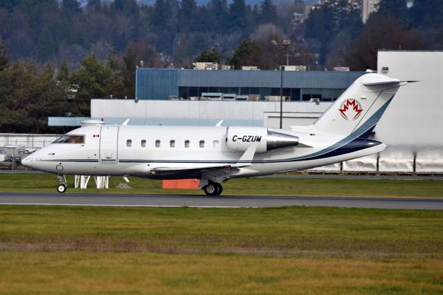 Canadair Challenger (C-GZUM)