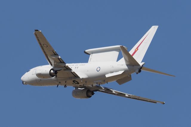 Boeing Wedgetail (A30004) - Boeing E-7A Wedgetail A30-004 departed RAAF Base Pearce 11/12/19.