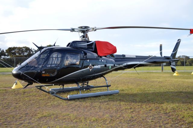 Eurocopter AS-350 AStar (VH-RDA) - AMS Squirrel on Flinders Island fora couple of weeks doing lighthouse maintenance, Nov 2019