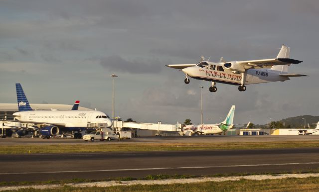 PJ-WEB — - britten norman bn-2b islander  Winward express