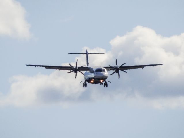 Aerospatiale ATR-72-600 (PR-AQA) - Azul Brazilian Airlines's PR-AQA ATR-72 approaching IPN in the afternoon January 27th, 2019.