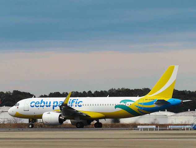 Airbus A320neo (RP-C3281) - I took this picture on Dec 06, 2019.br /5J5063/06Dec NRT-SEB