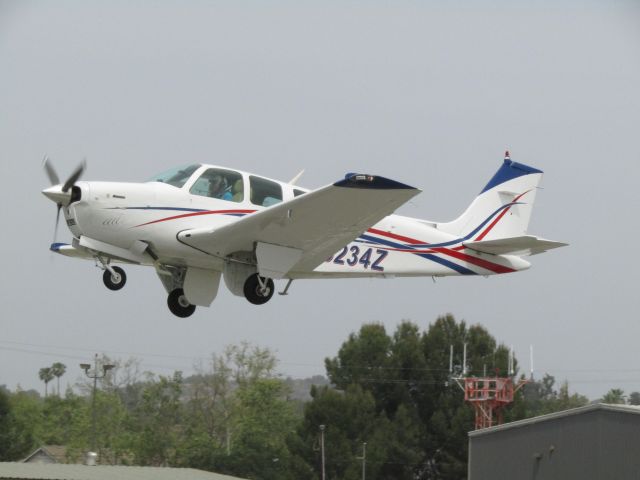 Beechcraft Bonanza (36) (N6234Z) - Taking off RWY 24