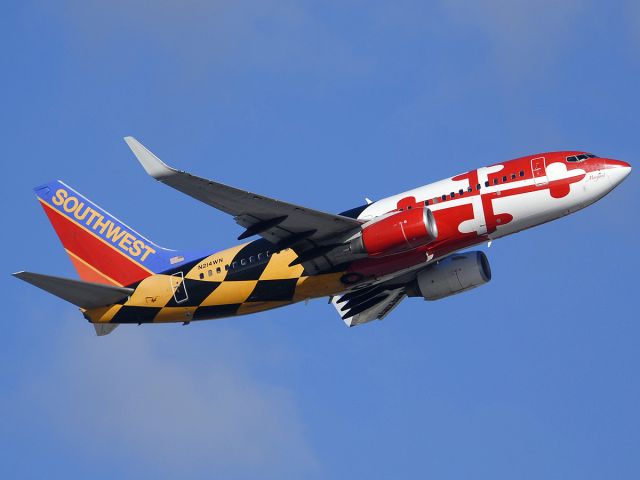 Boeing 737-700 (N214WN) - Southwest 737-7HY4 Maryland One