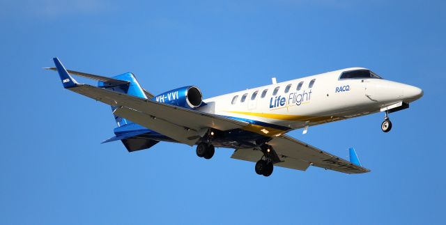 Learjet 45 (VH-VVI)