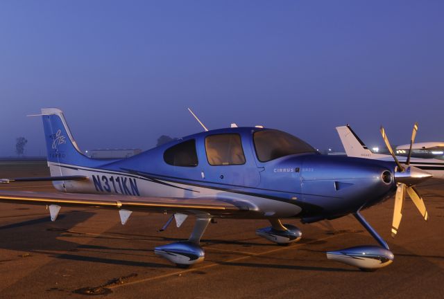 Cirrus SR-22 (N311KN) - Note fourth propeller blade.