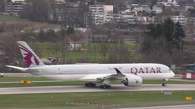 Airbus A350-900 (A7-ALA) - On the way to DOHA.