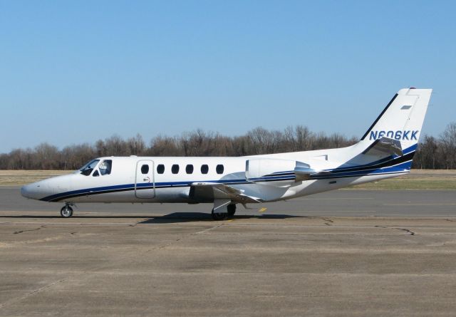 Cessna 500 Citation 1 (N606KK) - At Downtown Shreveport.