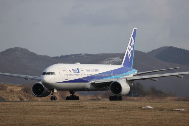 Boeing 777-200 (JA714A) - January 18, 2024:HKD-HND.