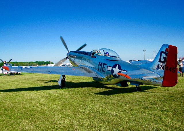 North American P-51 Mustang (N1432A) - At Oshkosh. 1944 North American P-51D 