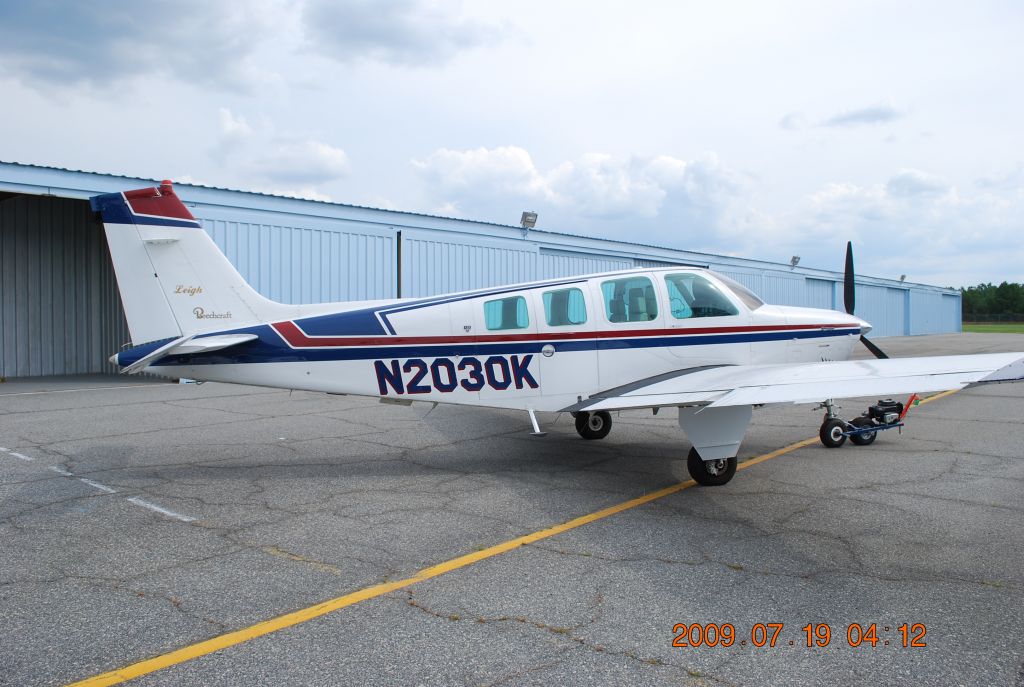 Beechcraft Bonanza (36) (N2030K) - 1978 A36 Bonanza