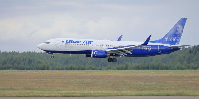 Boeing 737-800 (YR-BMP) - Blue Air (Carol I Livery)