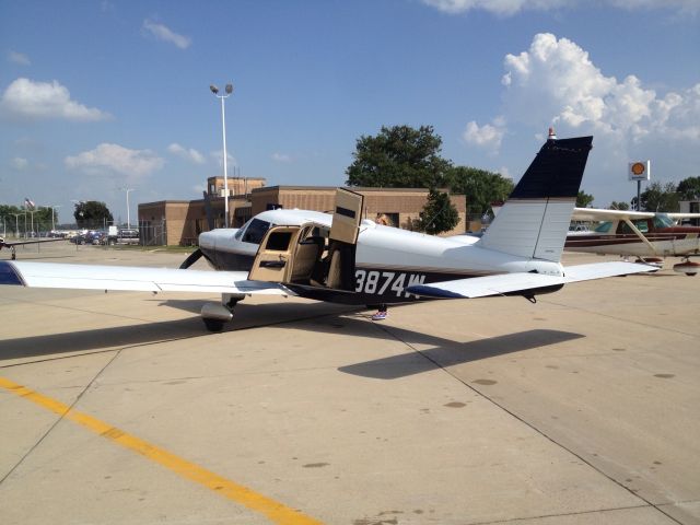 Piper Saratoga (N3874W) - Side doors open