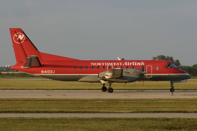 Saab 340 (N410XJ) - July 13, 2006 - arrived London