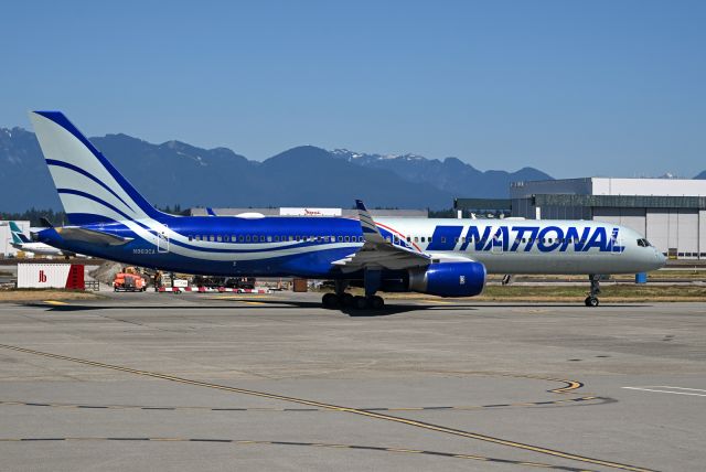 Boeing 757-200 (N963CA) - One of the 2 B752s chartered by the Rolling Stones for their concert in Vancouver.