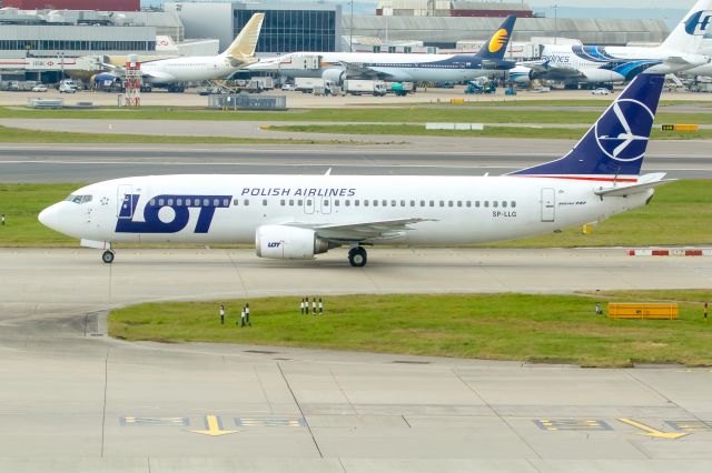BOEING 737-400 (SP-LLG) - 29.04.2017