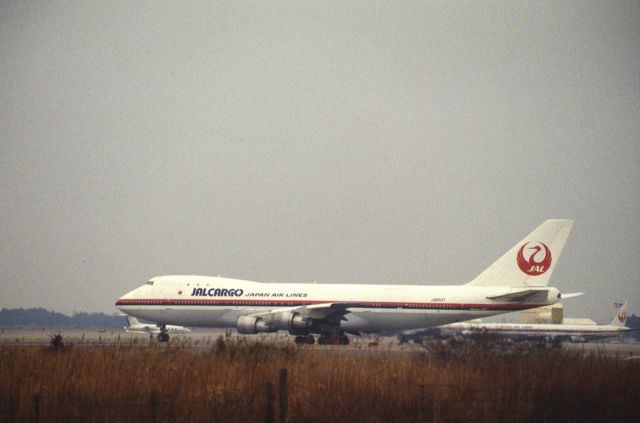 Boeing 747-200 (JA8107) - Departure at Narita Intl Airport Rwy34 on 1985/03/07