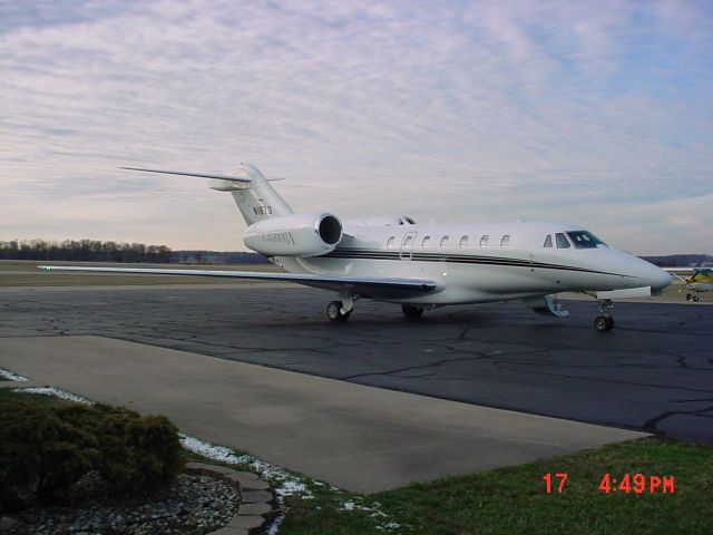 Cessna Citation X (N1873) - Parked on ramp 1/17/2007