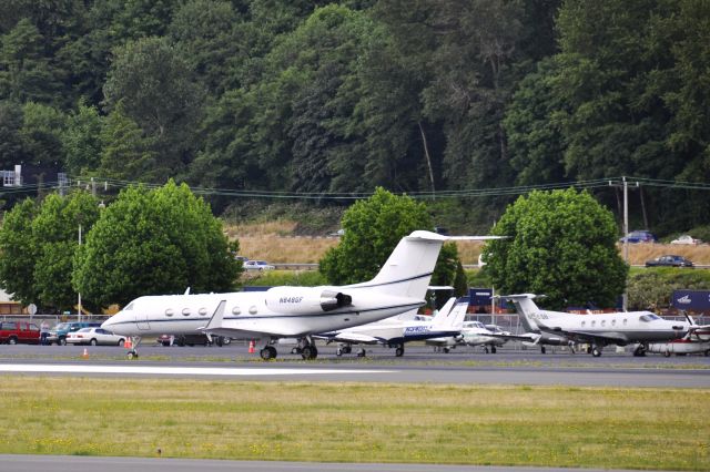 Gulfstream Aerospace Gulfstream IV (N848GF) - Private Gulfstream Aerospace G-IV N848GF in Seattle Boeing Field