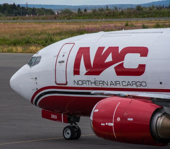 Boeing 737-700 (N360WA) - Dillingham Alaska